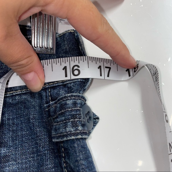 Lucky brand size 6 blue Jean cropped - Picture 6 of 8